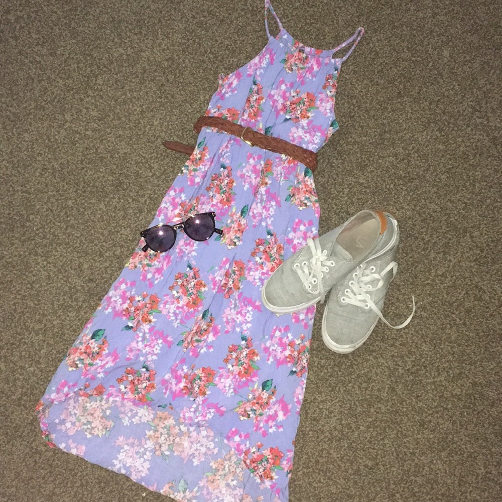 Light Purple Floral Dress